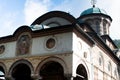 Caciulata, Romana, 09th of April 2019: Cozia Monastery, erected close to CÃÆlimÃÆneÃâ¢ti